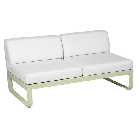 Módulo central BELLEVIE 2 plazas. Rincón del Mueble RDM Madrid España. Colección Bellevie de la marca FERMOB. Comprar online mobiliario exterior e interior Fermob.