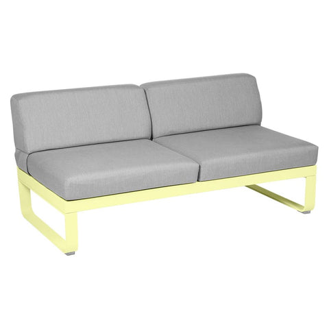 Módulo central BELLEVIE 2 plazas. Rincón del Mueble RDM Madrid España. Colección Bellevie de la marca FERMOB. Comprar online mobiliario exterior e interior Fermob.