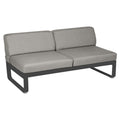 Módulo central BELLEVIE 2 plazas. Rincón del Mueble RDM Madrid España. Colección Bellevie de la marca FERMOB. Comprar online mobiliario exterior e interior Fermob.