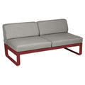 Módulo central BELLEVIE 2 plazas. Rincón del Mueble RDM Madrid España. Colección Bellevie de la marca FERMOB. Comprar online mobiliario exterior e interior Fermob.