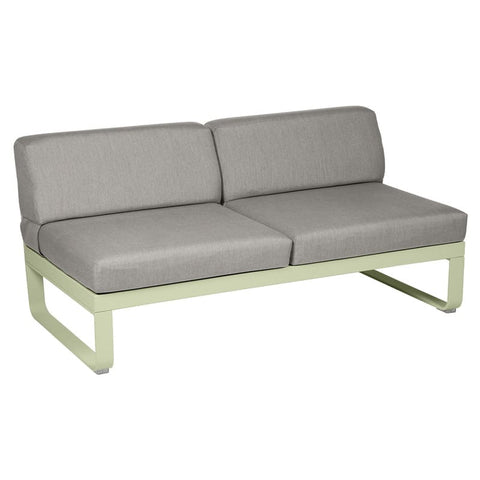 Módulo central BELLEVIE 2 plazas. Rincón del Mueble RDM Madrid España. Colección Bellevie de la marca FERMOB. Comprar online mobiliario exterior e interior Fermob.