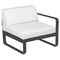Módulo derecho BELLEVIE 1 plaza. Rincón del Mueble RDM Madrid España. Colección Bellevie de la marca FERMOB. Comprar online mobiliario exterior e interior Fermob.