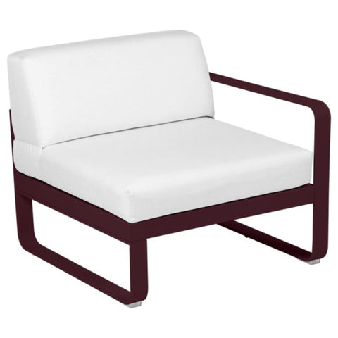 Módulo derecho BELLEVIE 1 plaza. Rincón del Mueble RDM Madrid España. Colección Bellevie de la marca FERMOB. Comprar online mobiliario exterior e interior Fermob.