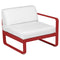 Módulo derecho BELLEVIE 1 plaza. Rincón del Mueble RDM Madrid España. Colección Bellevie de la marca FERMOB. Comprar online mobiliario exterior e interior Fermob.
