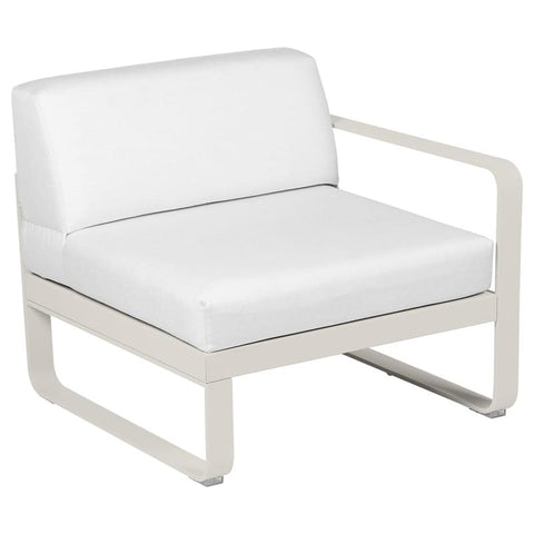 Módulo derecho BELLEVIE 1 plaza. Rincón del Mueble RDM Madrid España. Colección Bellevie de la marca FERMOB. Comprar online mobiliario exterior e interior Fermob.