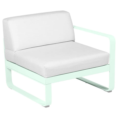 Módulo derecho BELLEVIE 1 plaza. Rincón del Mueble RDM Madrid España. Colección Bellevie de la marca FERMOB. Comprar online mobiliario exterior e interior Fermob.