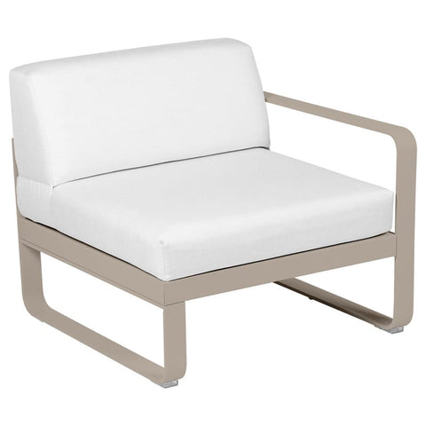 Módulo derecho BELLEVIE 1 plaza. Rincón del Mueble RDM Madrid España. Colección Bellevie de la marca FERMOB. Comprar online mobiliario exterior e interior Fermob.