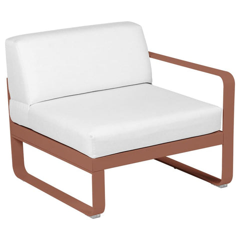 Módulo derecho BELLEVIE 1 plaza. Rincón del Mueble RDM Madrid España. Colección Bellevie de la marca FERMOB. Comprar online mobiliario exterior e interior Fermob.