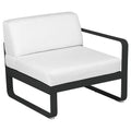 Módulo derecho BELLEVIE 1 plaza. Rincón del Mueble RDM Madrid España. Colección Bellevie de la marca FERMOB. Comprar online mobiliario exterior e interior Fermob.