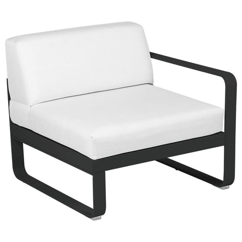 Módulo derecho BELLEVIE 1 plaza. Rincón del Mueble RDM Madrid España. Colección Bellevie de la marca FERMOB. Comprar online mobiliario exterior e interior Fermob.
