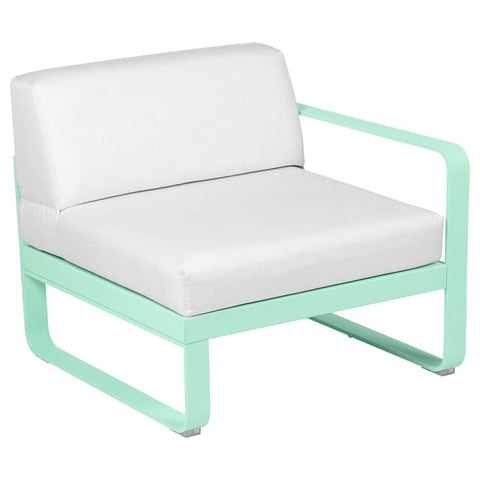 Módulo derecho BELLEVIE 1 plaza. Rincón del Mueble RDM Madrid España. Colección Bellevie de la marca FERMOB. Comprar online mobiliario exterior e interior Fermob.