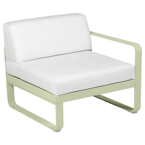 Módulo derecho BELLEVIE 1 plaza. Rincón del Mueble RDM Madrid España. Colección Bellevie de la marca FERMOB. Comprar online mobiliario exterior e interior Fermob.