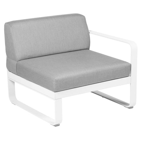 Módulo derecho BELLEVIE 1 plaza. Rincón del Mueble RDM Madrid España. Colección Bellevie de la marca FERMOB. Comprar online mobiliario exterior e interior Fermob.