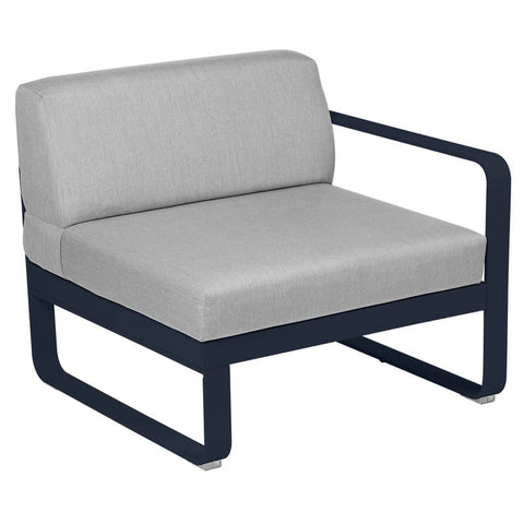 Módulo derecho BELLEVIE 1 plaza. Rincón del Mueble RDM Madrid España. Colección Bellevie de la marca FERMOB. Comprar online mobiliario exterior e interior Fermob.