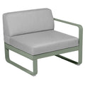 Módulo derecho BELLEVIE 1 plaza. Rincón del Mueble RDM Madrid España. Colección Bellevie de la marca FERMOB. Comprar online mobiliario exterior e interior Fermob.