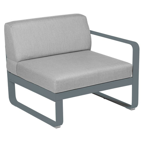 Módulo derecho BELLEVIE 1 plaza. Rincón del Mueble RDM Madrid España. Colección Bellevie de la marca FERMOB. Comprar online mobiliario exterior e interior Fermob.