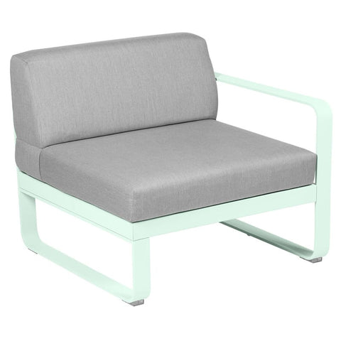 Módulo derecho BELLEVIE 1 plaza. Rincón del Mueble RDM Madrid España. Colección Bellevie de la marca FERMOB. Comprar online mobiliario exterior e interior Fermob.