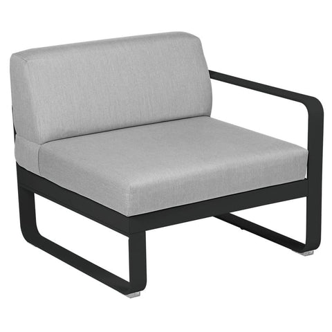 Módulo derecho BELLEVIE 1 plaza. Rincón del Mueble RDM Madrid España. Colección Bellevie de la marca FERMOB. Comprar online mobiliario exterior e interior Fermob.