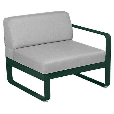 Módulo derecho BELLEVIE 1 plaza. Rincón del Mueble RDM Madrid España. Colección Bellevie de la marca FERMOB. Comprar online mobiliario exterior e interior Fermob.