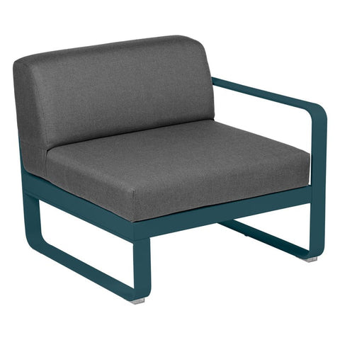 Módulo derecho BELLEVIE 1 plaza. Rincón del Mueble RDM Madrid España. Colección Bellevie de la marca FERMOB. Comprar online mobiliario exterior e interior Fermob.