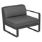 Módulo derecho BELLEVIE 1 plaza. Rincón del Mueble RDM Madrid España. Colección Bellevie de la marca FERMOB. Comprar online mobiliario exterior e interior Fermob.