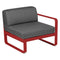 Módulo derecho BELLEVIE 1 plaza. Rincón del Mueble RDM Madrid España. Colección Bellevie de la marca FERMOB. Comprar online mobiliario exterior e interior Fermob.