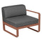Módulo derecho BELLEVIE 1 plaza. Rincón del Mueble RDM Madrid España. Colección Bellevie de la marca FERMOB. Comprar online mobiliario exterior e interior Fermob.