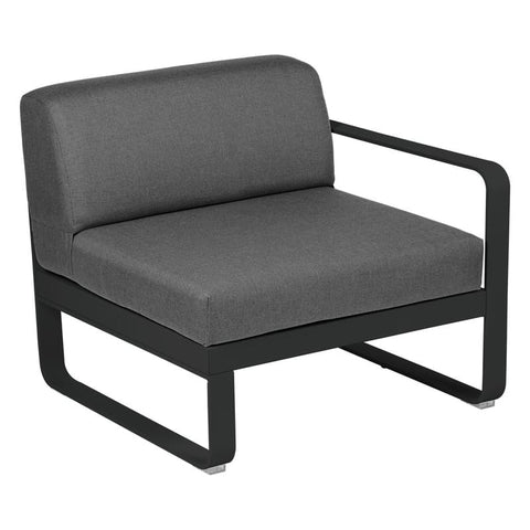 Módulo derecho BELLEVIE 1 plaza. Rincón del Mueble RDM Madrid España. Colección Bellevie de la marca FERMOB. Comprar online mobiliario exterior e interior Fermob.
