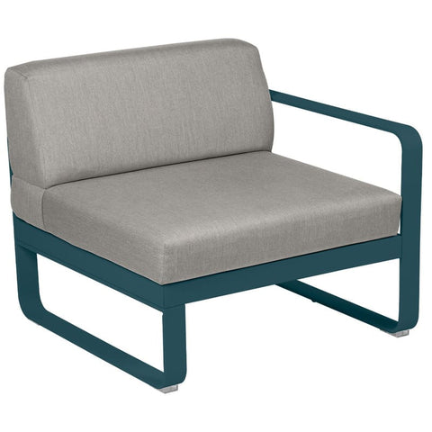 Módulo derecho BELLEVIE 1 plaza. Rincón del Mueble RDM Madrid España. Colección Bellevie de la marca FERMOB. Comprar online mobiliario exterior e interior Fermob.