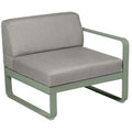 Módulo derecho BELLEVIE 1 plaza. Rincón del Mueble RDM Madrid España. Colección Bellevie de la marca FERMOB. Comprar online mobiliario exterior e interior Fermob.