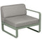 Módulo derecho BELLEVIE 1 plaza. Rincón del Mueble RDM Madrid España. Colección Bellevie de la marca FERMOB. Comprar online mobiliario exterior e interior Fermob.