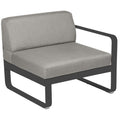 Módulo derecho BELLEVIE 1 plaza. Rincón del Mueble RDM Madrid España. Colección Bellevie de la marca FERMOB. Comprar online mobiliario exterior e interior Fermob.