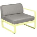 Módulo derecho BELLEVIE 1 plaza. Rincón del Mueble RDM Madrid España. Colección Bellevie de la marca FERMOB. Comprar online mobiliario exterior e interior Fermob.