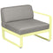 Módulo derecho BELLEVIE 1 plaza. Rincón del Mueble RDM Madrid España. Colección Bellevie de la marca FERMOB. Comprar online mobiliario exterior e interior Fermob.