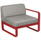 Módulo derecho BELLEVIE 1 plaza. Rincón del Mueble RDM Madrid España. Colección Bellevie de la marca FERMOB. Comprar online mobiliario exterior e interior Fermob.