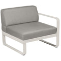 Módulo derecho BELLEVIE 1 plaza. Rincón del Mueble RDM Madrid España. Colección Bellevie de la marca FERMOB. Comprar online mobiliario exterior e interior Fermob.