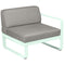 Módulo derecho BELLEVIE 1 plaza. Rincón del Mueble RDM Madrid España. Colección Bellevie de la marca FERMOB. Comprar online mobiliario exterior e interior Fermob.