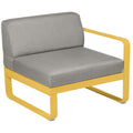 Módulo derecho BELLEVIE 1 plaza. Rincón del Mueble RDM Madrid España. Colección Bellevie de la marca FERMOB. Comprar online mobiliario exterior e interior Fermob.