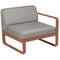 Módulo derecho BELLEVIE 1 plaza. Rincón del Mueble RDM Madrid España. Colección Bellevie de la marca FERMOB. Comprar online mobiliario exterior e interior Fermob.