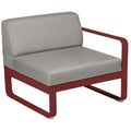 Módulo derecho BELLEVIE 1 plaza. Rincón del Mueble RDM Madrid España. Colección Bellevie de la marca FERMOB. Comprar online mobiliario exterior e interior Fermob.