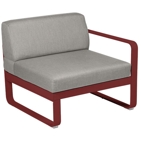 Módulo derecho BELLEVIE 1 plaza. Rincón del Mueble RDM Madrid España. Colección Bellevie de la marca FERMOB. Comprar online mobiliario exterior e interior Fermob.