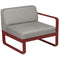 Módulo derecho BELLEVIE 1 plaza. Rincón del Mueble RDM Madrid España. Colección Bellevie de la marca FERMOB. Comprar online mobiliario exterior e interior Fermob.