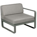 Módulo derecho BELLEVIE 1 plaza. Rincón del Mueble RDM Madrid España. Colección Bellevie de la marca FERMOB. Comprar online mobiliario exterior e interior Fermob.