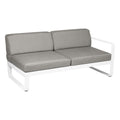 Módulo derecho BELLEVIE 2 plazas. Rincón del Mueble RDM Madrid España. Colección Bellevie de la marca FERMOB. Comprar online mobiliario exterior e interior Fermob.