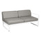 Módulo derecho BELLEVIE 2 plazas. Rincón del Mueble RDM Madrid España. Colección Bellevie de la marca FERMOB. Comprar online mobiliario exterior e interior Fermob.