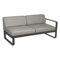 Módulo derecho BELLEVIE 2 plazas. Rincón del Mueble RDM Madrid España. Colección Bellevie de la marca FERMOB. Comprar online mobiliario exterior e interior Fermob.