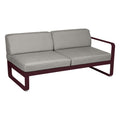 Módulo derecho BELLEVIE 2 plazas. Rincón del Mueble RDM Madrid España. Colección Bellevie de la marca FERMOB. Comprar online mobiliario exterior e interior Fermob.