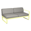 Módulo derecho BELLEVIE 2 plazas. Rincón del Mueble RDM Madrid España. Colección Bellevie de la marca FERMOB. Comprar online mobiliario exterior e interior Fermob.