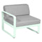 Sofá modular izquierdo BELLEVIE. Comprar Fermob online, coleccion Bellevie. Rincón del Mueble RDM Madrid España. Combinación para sofá. Modulación, personalización. Mobiliario de exterior e interior. Sofá lounge.