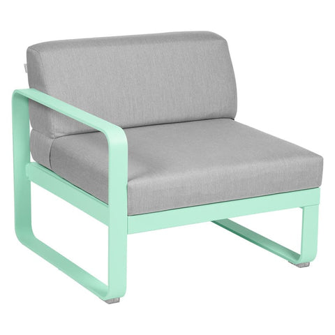 Sofá modular izquierdo BELLEVIE. Comprar Fermob online, coleccion Bellevie. Rincón del Mueble RDM Madrid España. Combinación para sofá. Modulación, personalización. Mobiliario de exterior e interior. Sofá lounge.
